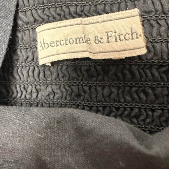 Abercrombie & Fitch Black Womens Square Neck Tank Size Medium - Picture 5 of 6